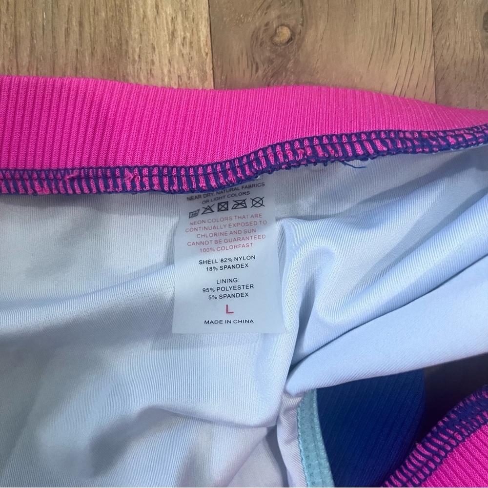 NWOT 2-Piece Surfer Bikini | Bright Blue | Size L - Picture 5 of 7